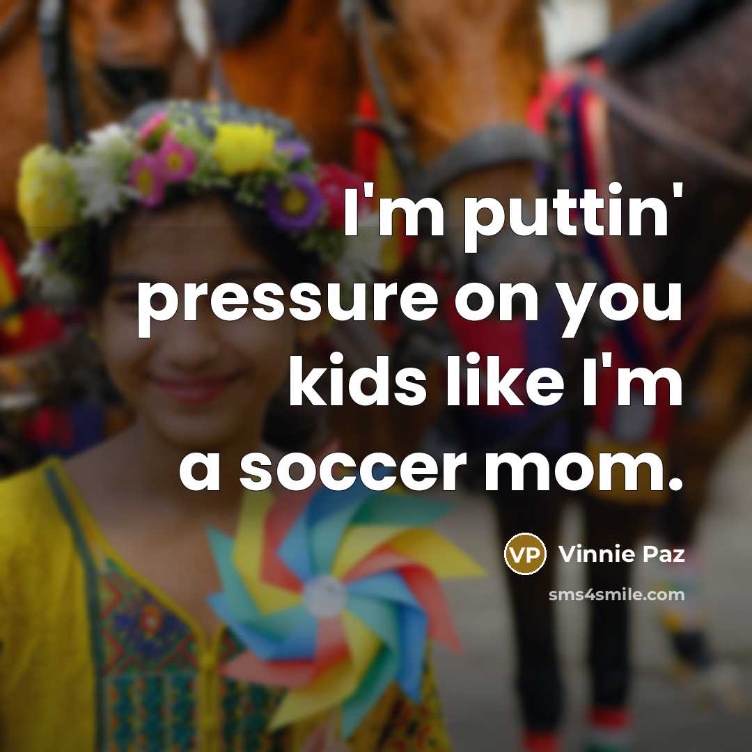 “I'm puttin' pressure on you kids like I'm a soccer…” quote by Vinnie Paz