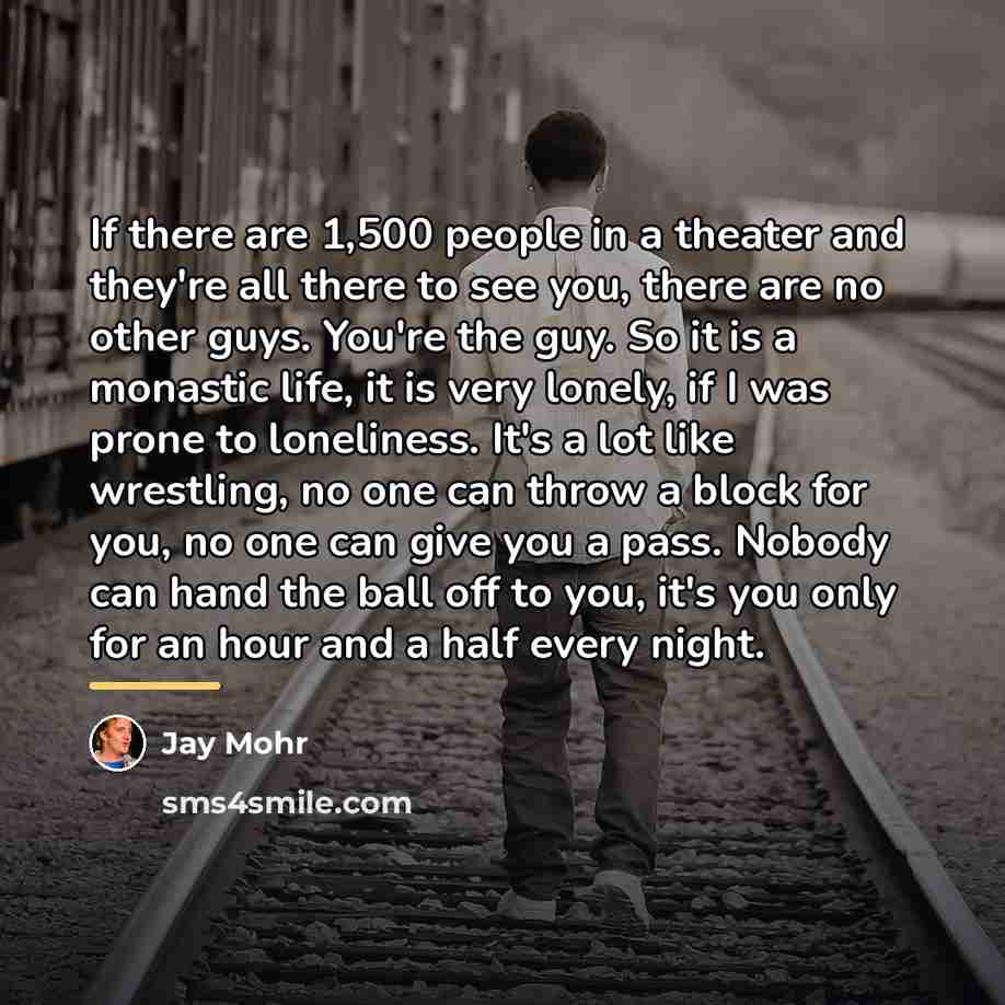 “If there are 1,500 people in a theater and they're…” quote by Jay Mohr