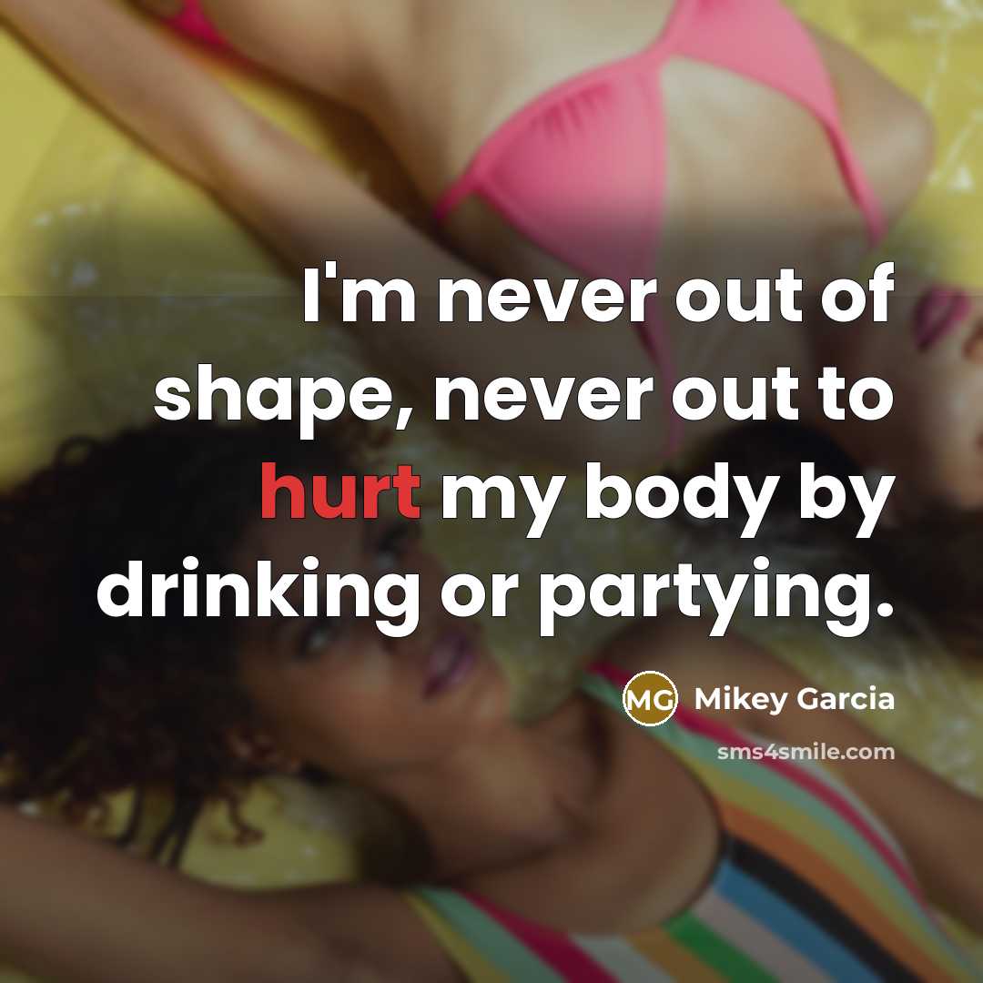 “I'm never out of shape, never out to hurt my…” quote by Mikey Garcia