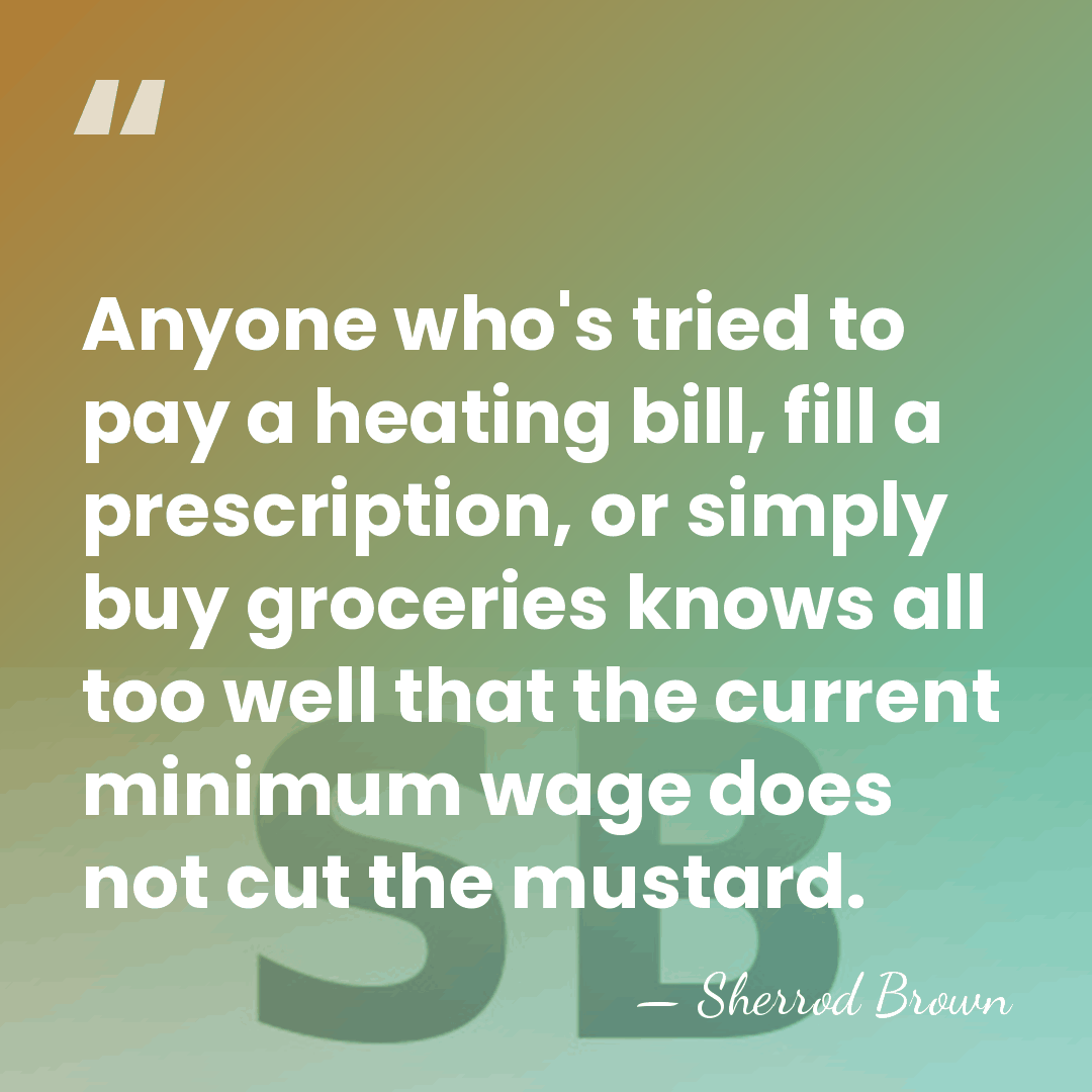 Anyone who's tried to pay a heating bill, fill a prescription, or&hellip; - Sherrod Brown