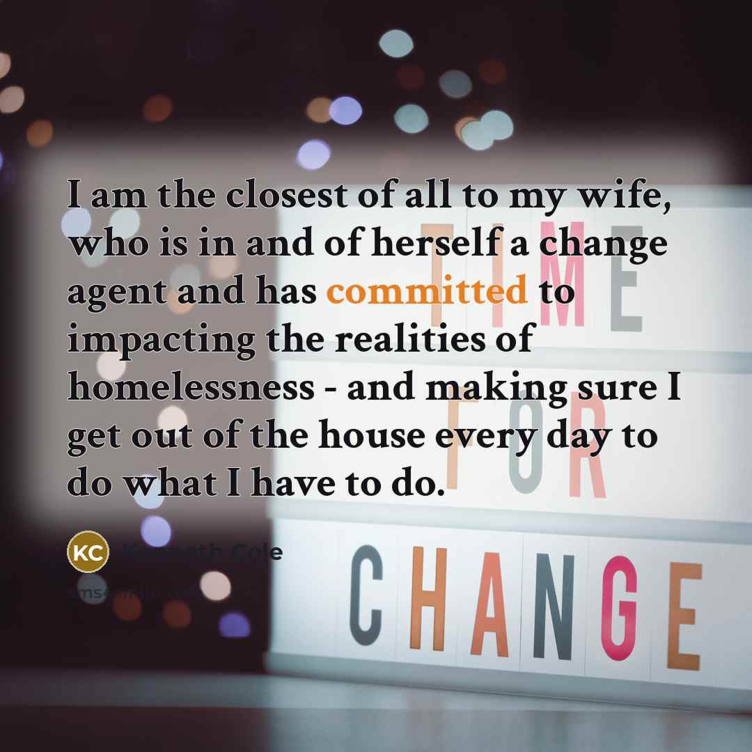 “I am the closest of all to my wife, who…” quote by Kenneth Cole