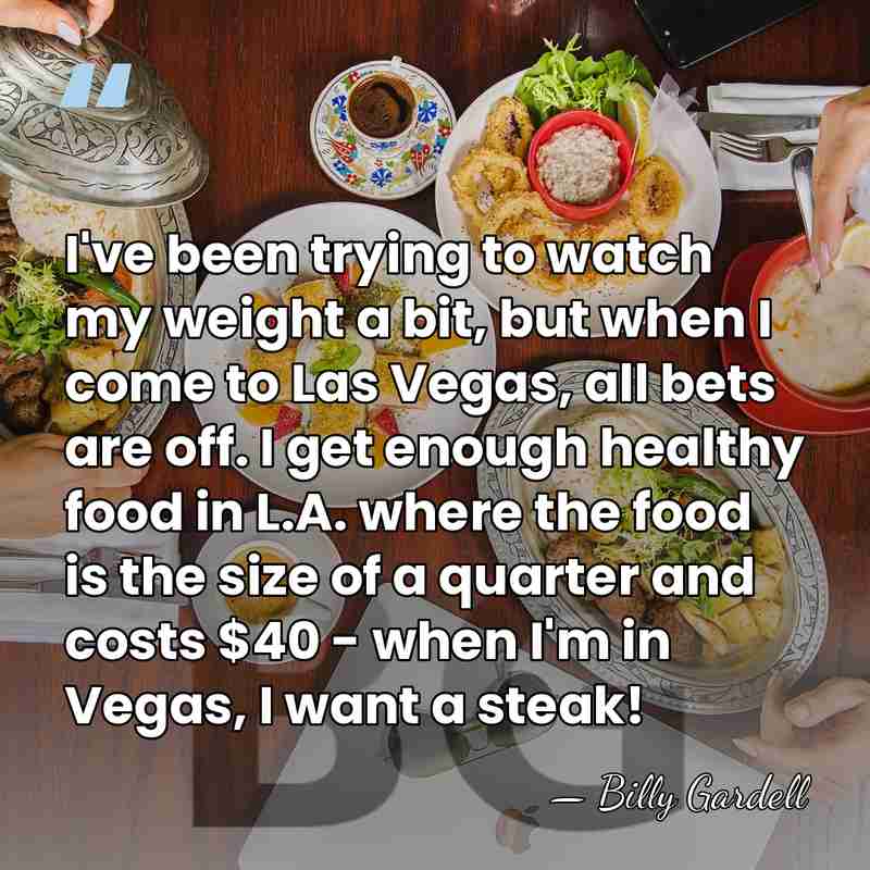 I've been trying to watch my weight a bit, but when I&hellip; - Billy Gardell