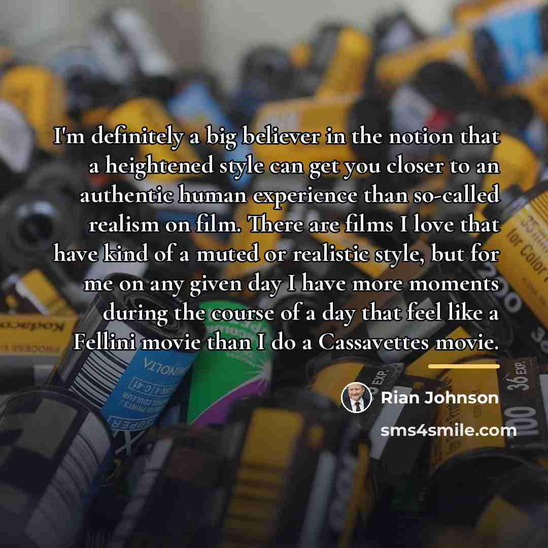 “I'm definitely a big believer in the notion that a…” quote by Rian Johnson