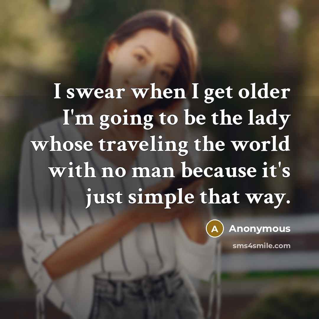 “I swear when I get older I'm going to be…” quote by Anonymous