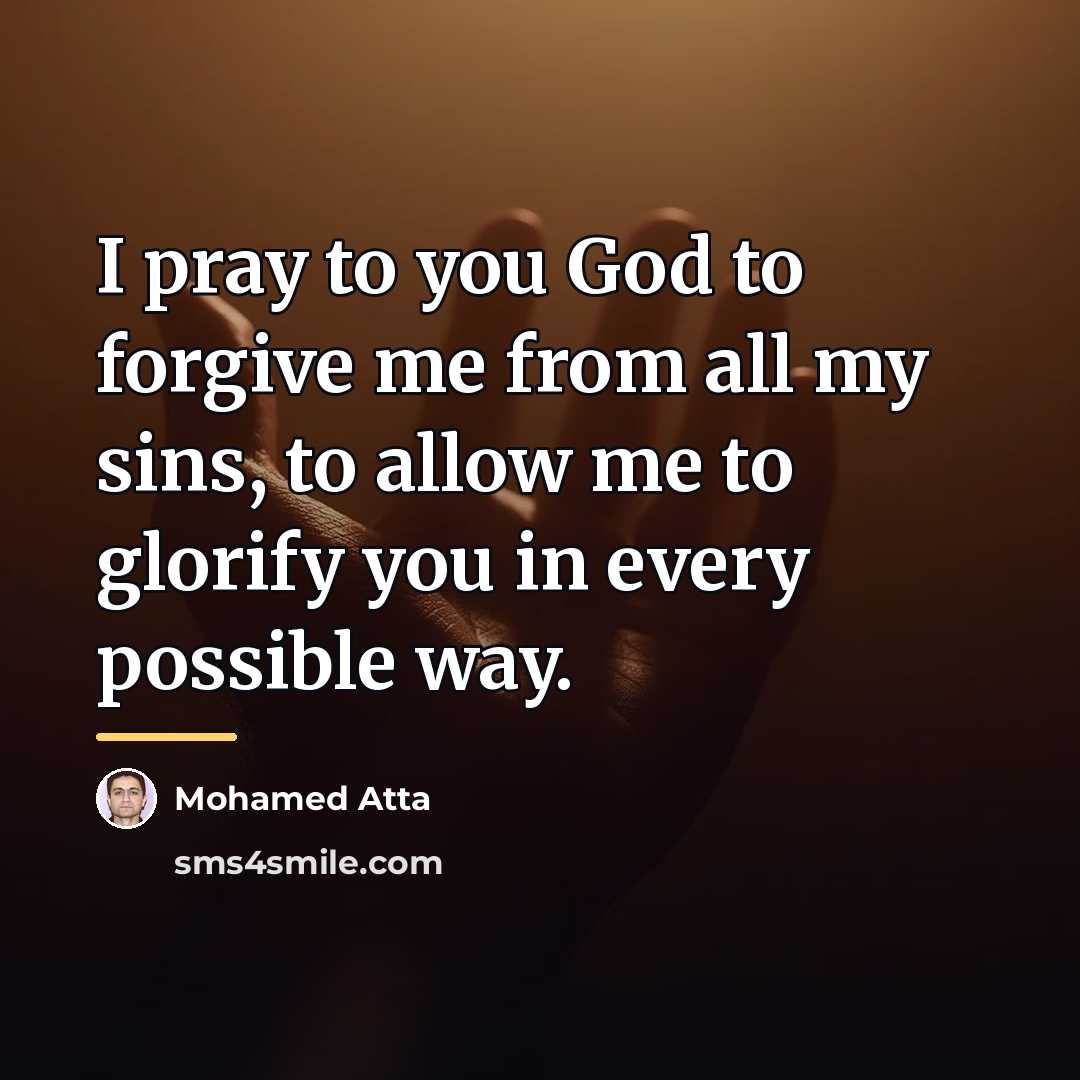 “I pray to you God to forgive me from all…” quote by Mohamed Atta