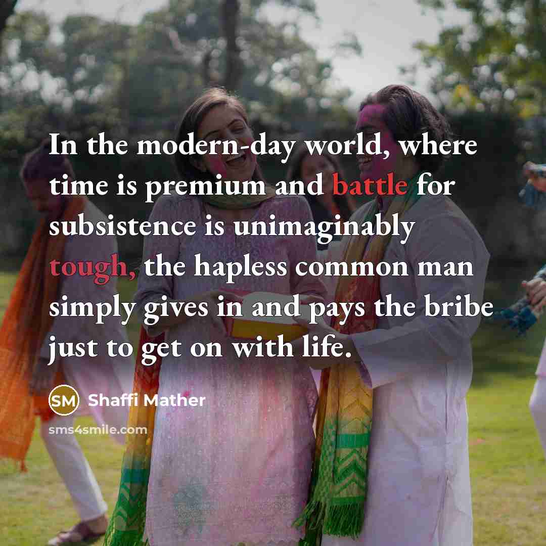“In the modern-day world, where time is premium and battle…” quote by Shaffi Mather