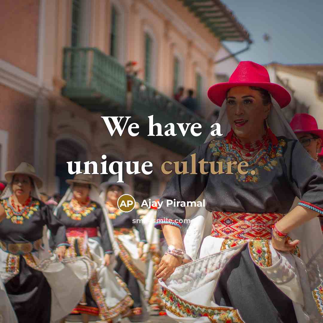 “We have a unique culture.…” quote by Ajay Piramal