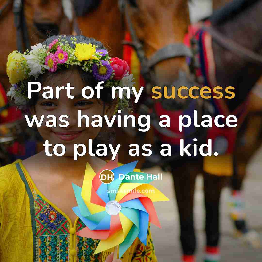 “Part of my success was having a place to play…” quote by Dante Hall