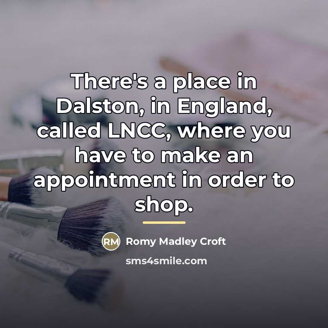 “There's a place in Dalston, in England, called LNCC, where…” quote by Romy Madley Croft
