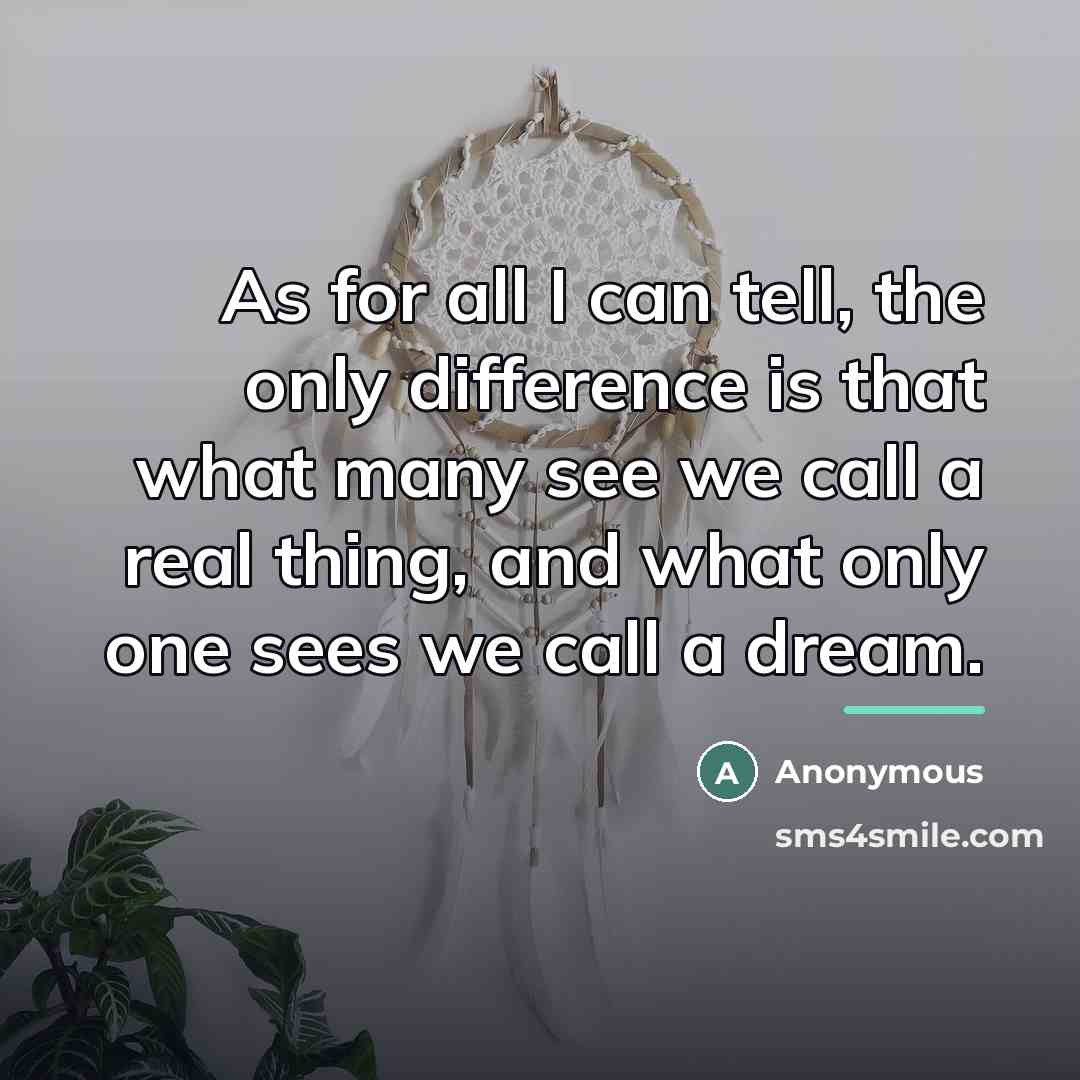 “As for all I can tell, the only difference is…” quote by Anonymous