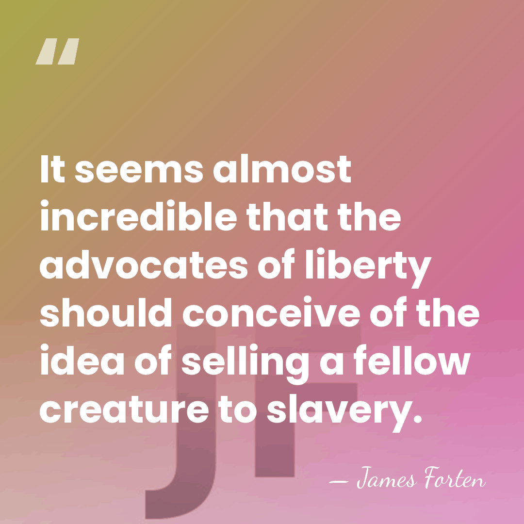 It seems almost incredible that the advocates of liberty should conceive of&hellip; - James Forten