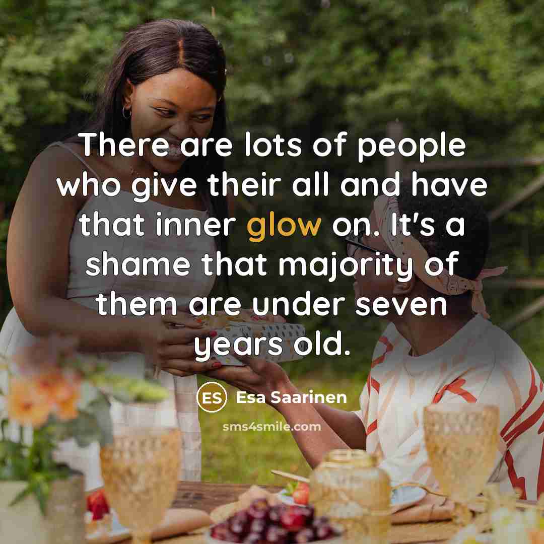 “There are lots of people who give their all and…” quote by Esa Saarinen