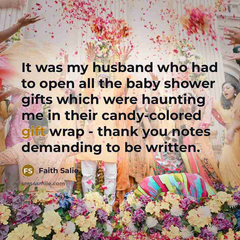 “It was my husband who had to open all the…” quote by Faith Salie