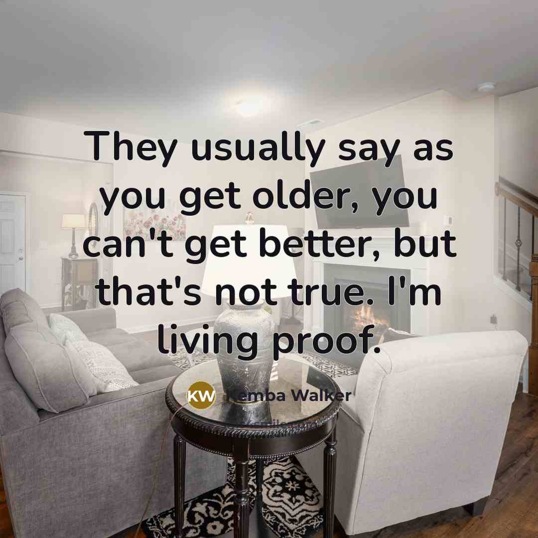 “They usually say as you get older, you can't get…” quote by Kemba Walker