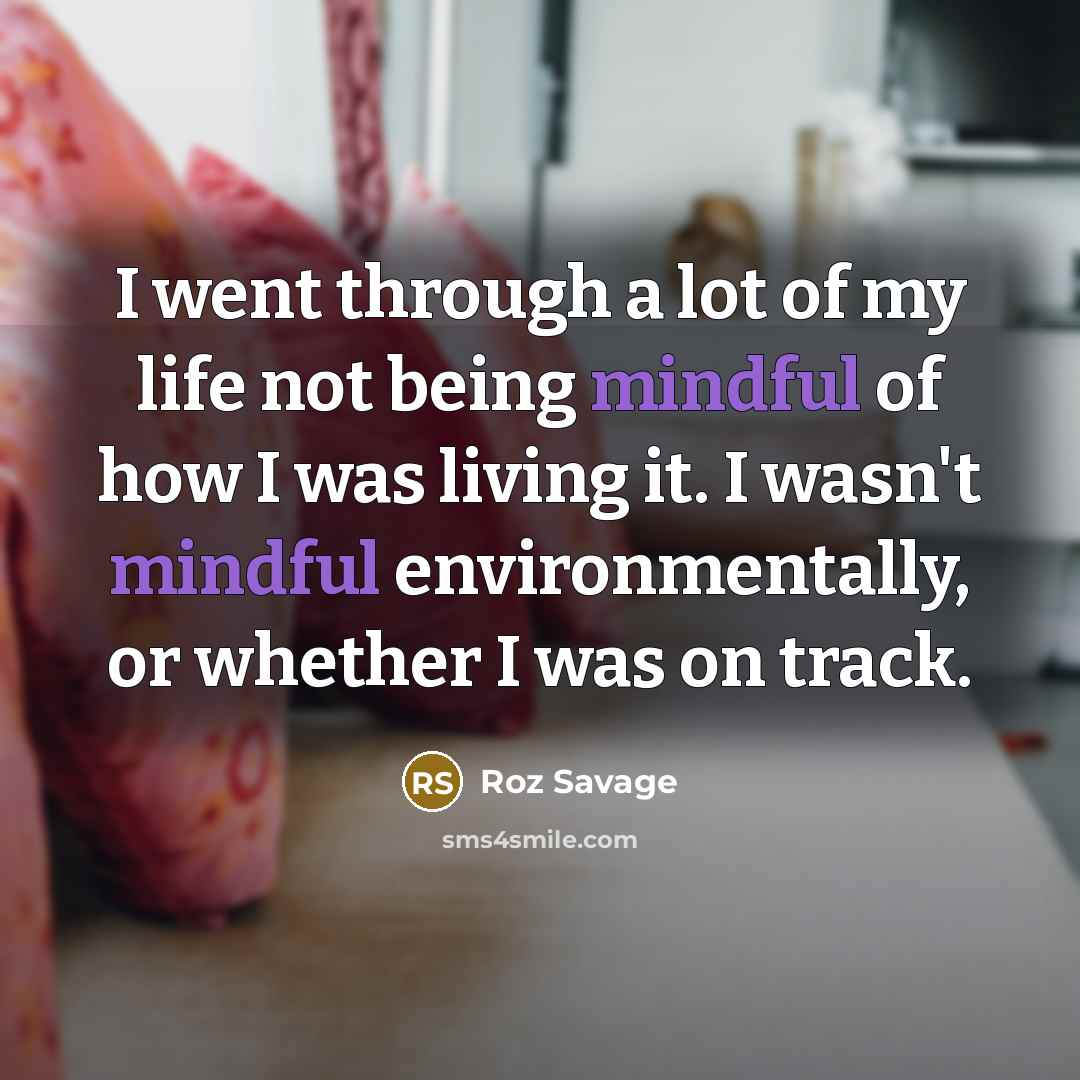 “I went through a lot of my life not being…” quote by Roz Savage