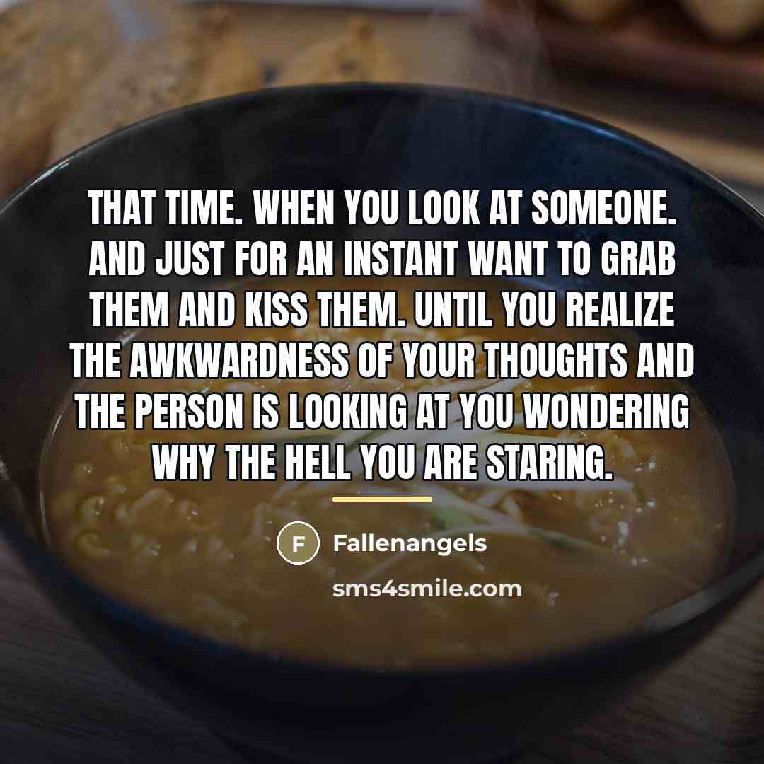“That time. when you look at someone. and just for…” quote by Fallenangels