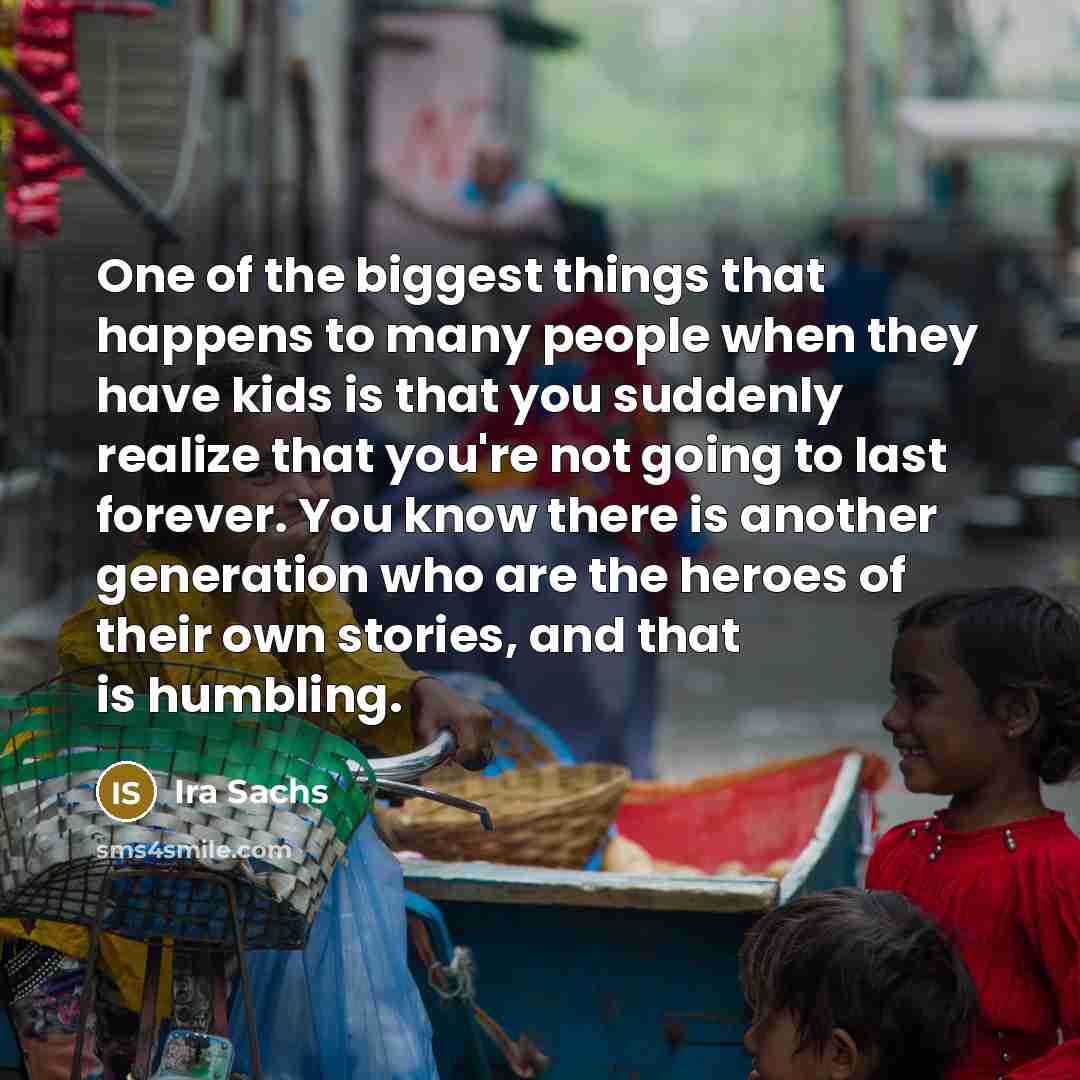 “One of the biggest things that happens to many people…” quote by Ira Sachs