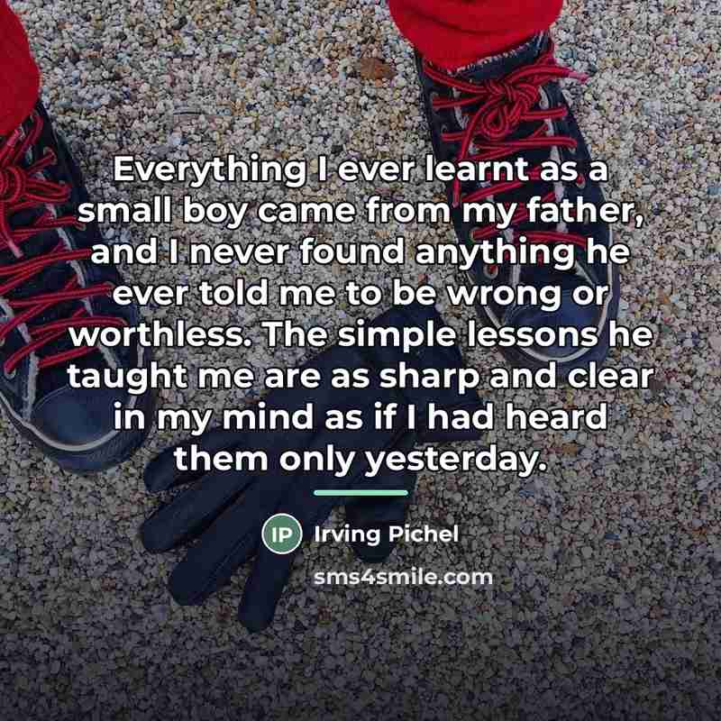 “Everything I ever learnt as a small boy came from…” quote by Irving Pichel