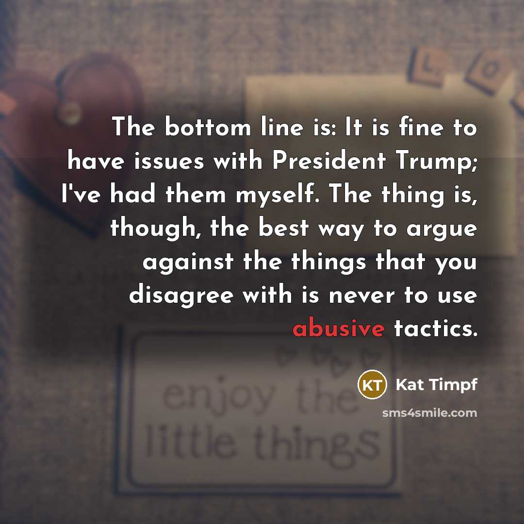 “The bottom line is: It is fine to have issues…” quote by Kat Timpf