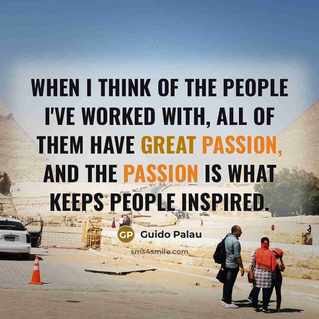 “When I think of the people I've worked with, all…” quote by Guido Palau