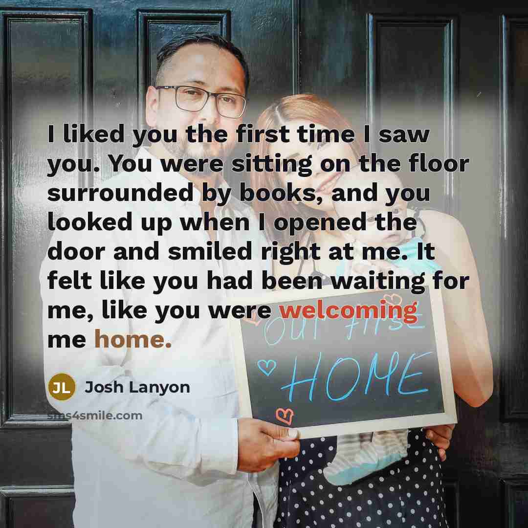 “I liked you the first time I saw you. You…” quote by Josh Lanyon