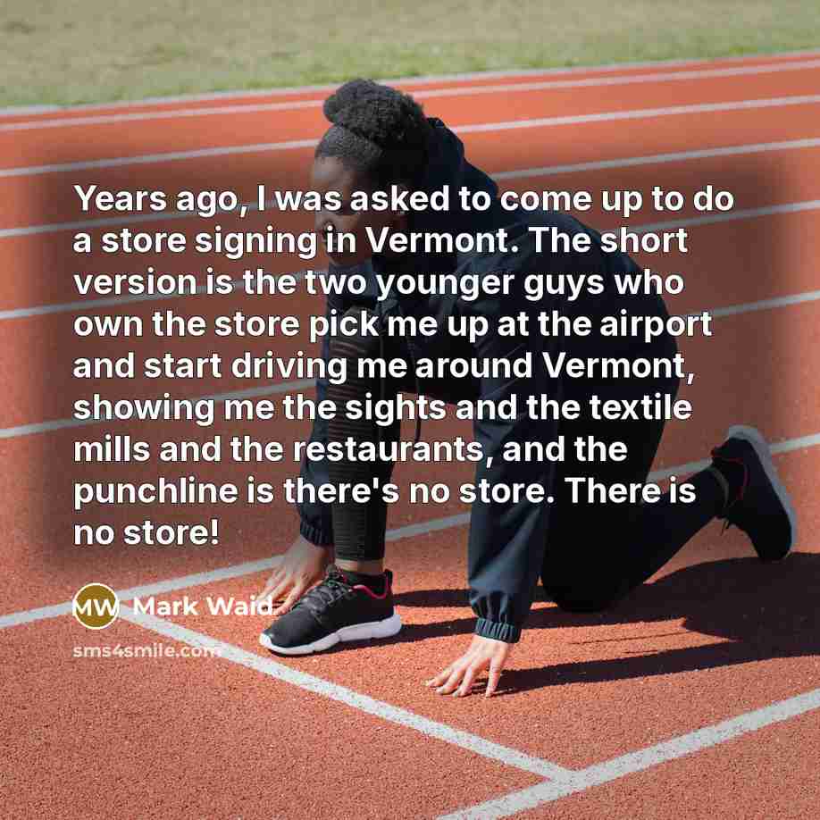 “Years ago, I was asked to come up to do…” quote by Mark Waid