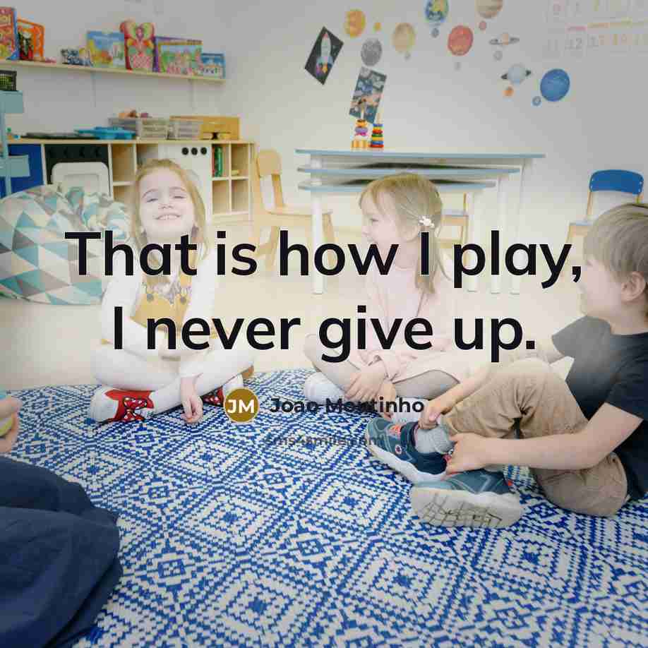 “That is how I play, I never give up.…” quote by Joao Moutinho