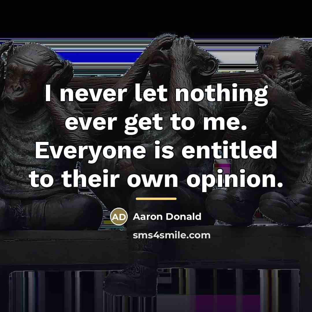 “I never let nothing ever get to me. Everyone is…” quote by Aaron Donald
