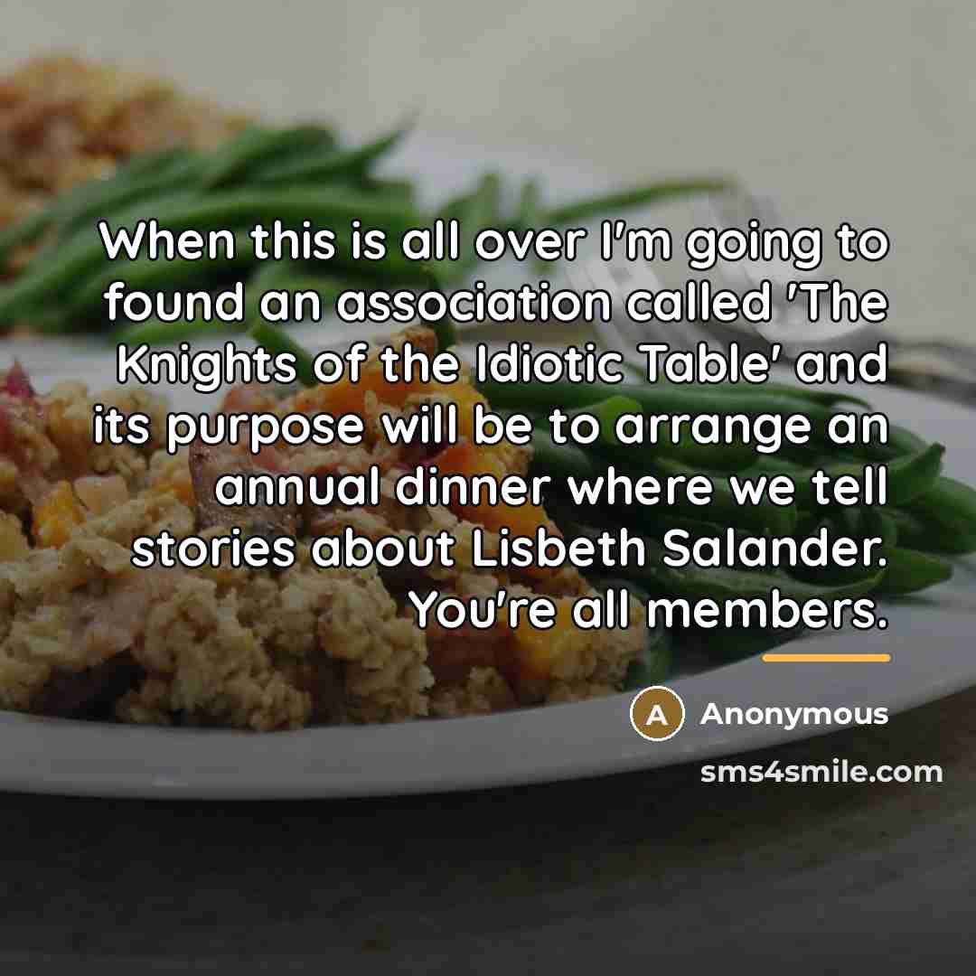 “When this is all over I'm going to found an…” quote by Anonymous