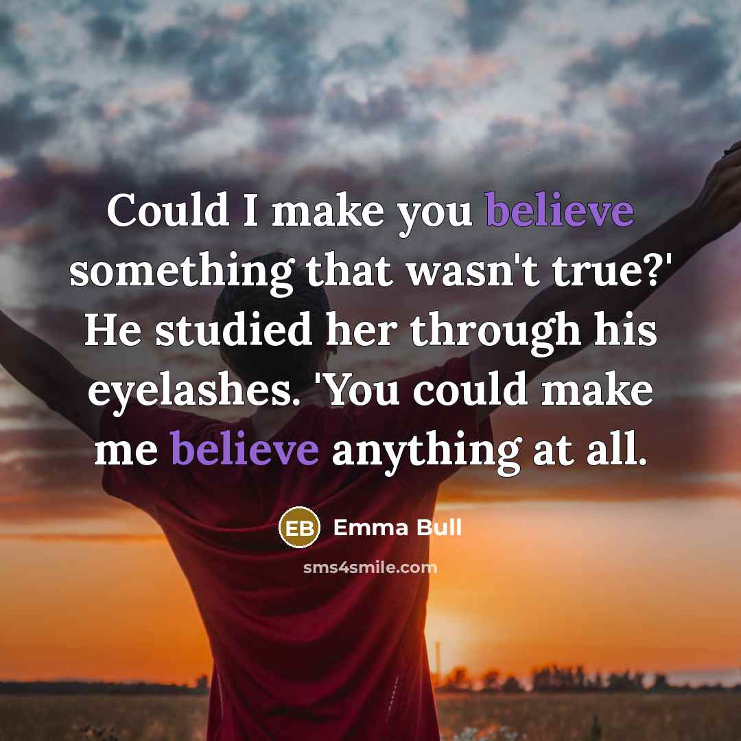 “Could I make you believe something that wasn't true?' He…” quote by Emma Bull