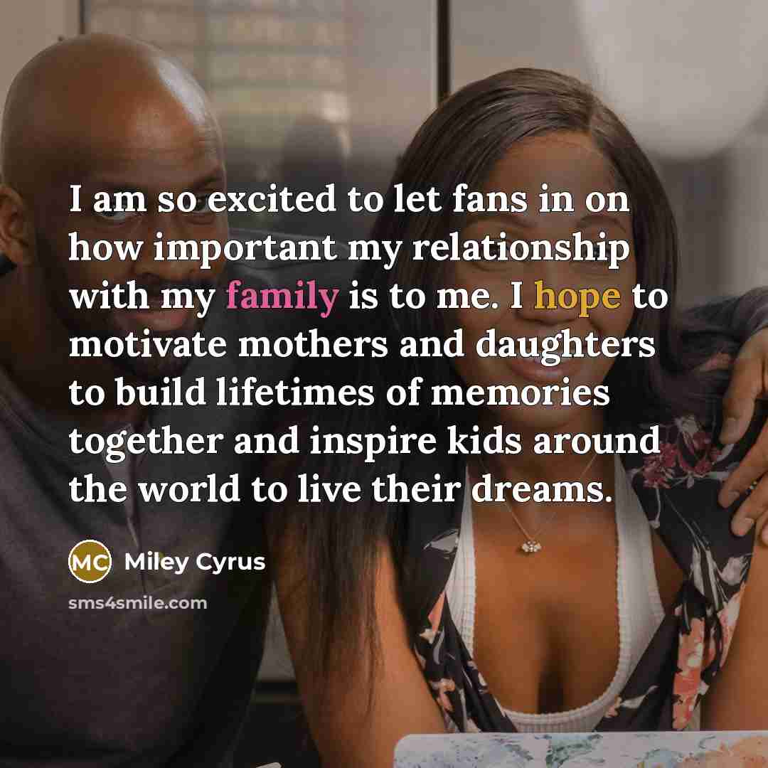 “I am so excited to let fans in on how…” quote by Miley Cyrus