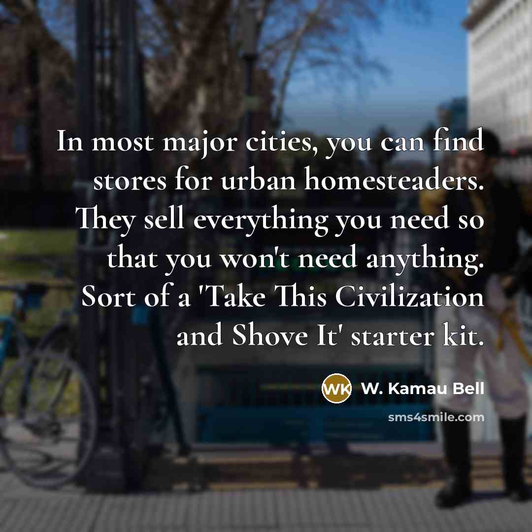 “In most major cities, you can find stores for urban…” quote by W. Kamau Bell
