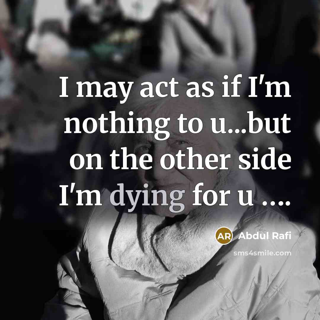 “I may act as if I'm nothing to u...but on…” quote by Abdul Rafi