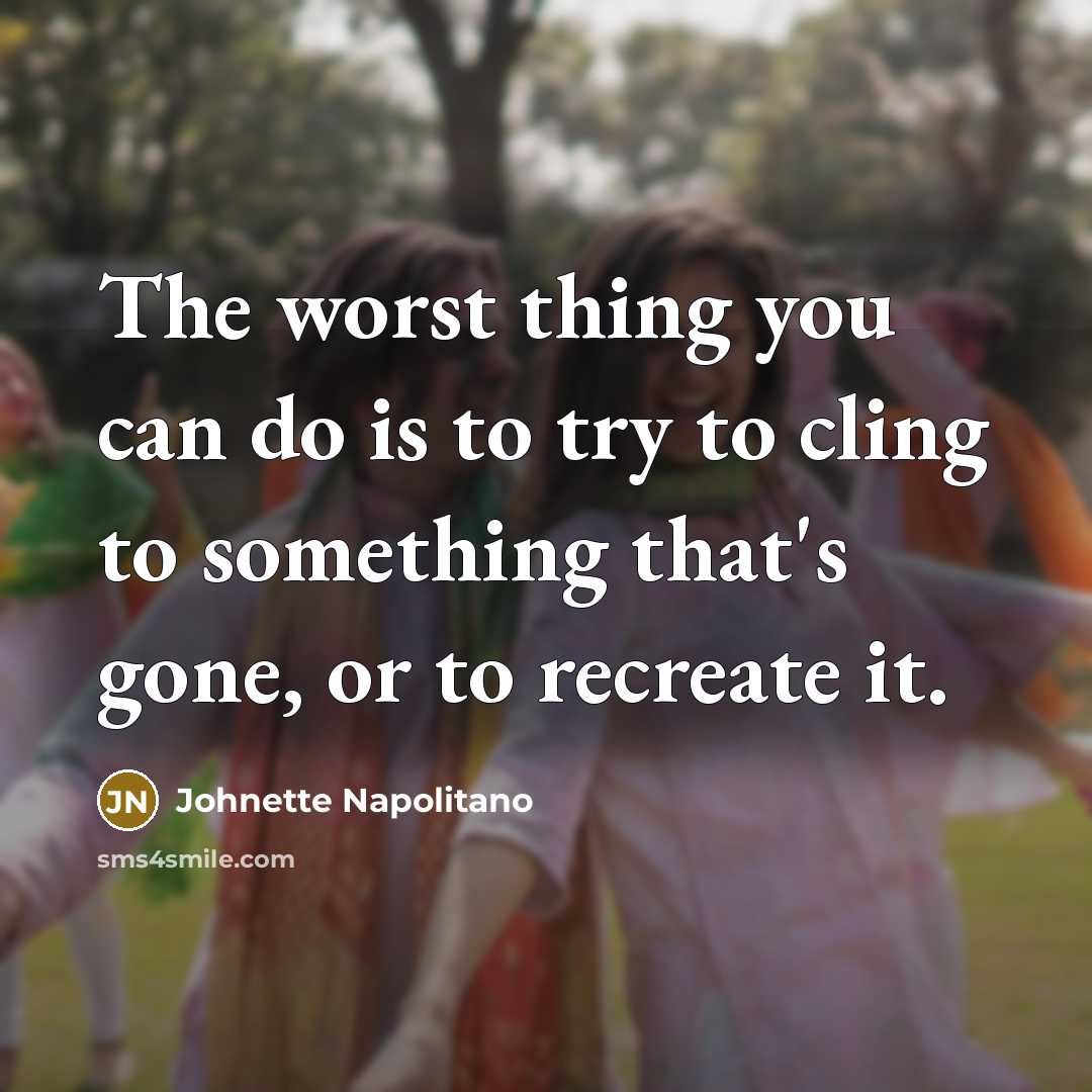 “The worst thing you can do is to try to…” quote by Johnette Napolitano