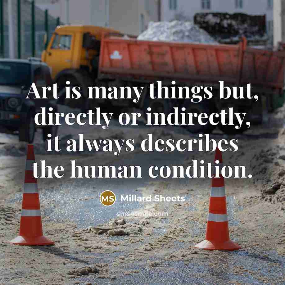 “Art is many things but, directly or indirectly, it always…” quote by Millard Sheets