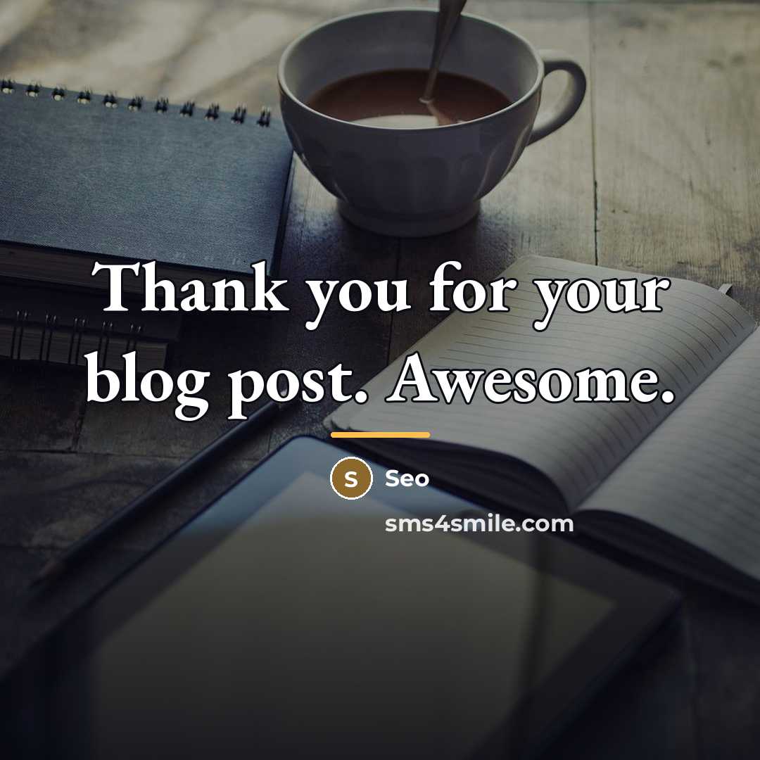 “Thank you for your blog post. Awesome.…” quote by Seo