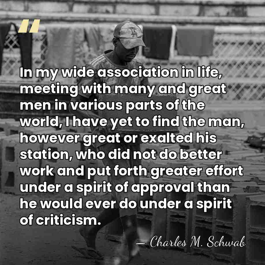 In my wide association in life, meeting with many and great men&hellip; - Charles M. Schwab