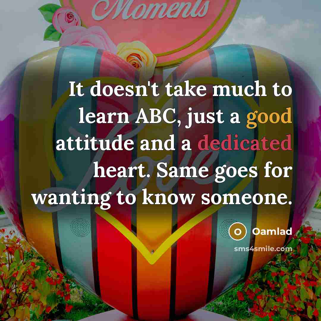 “It doesn't take much to learn ABC, just a good…” quote by Oamlad