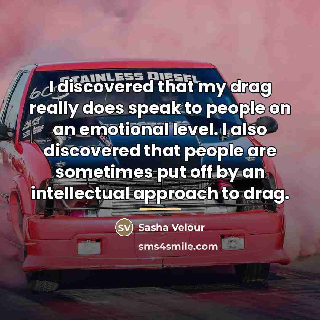 “I discovered that my drag really does speak to people…” quote by Sasha Velour