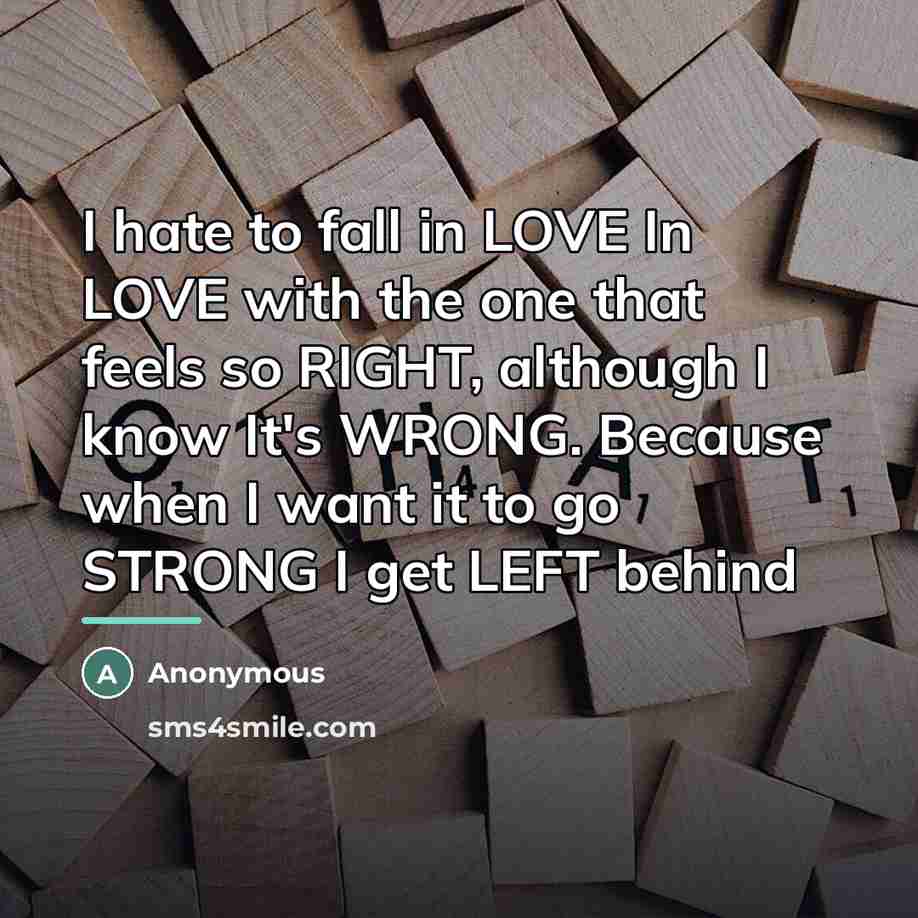 “I hate to fall in LOVE In LOVE with the…” quote by Edher Garcia