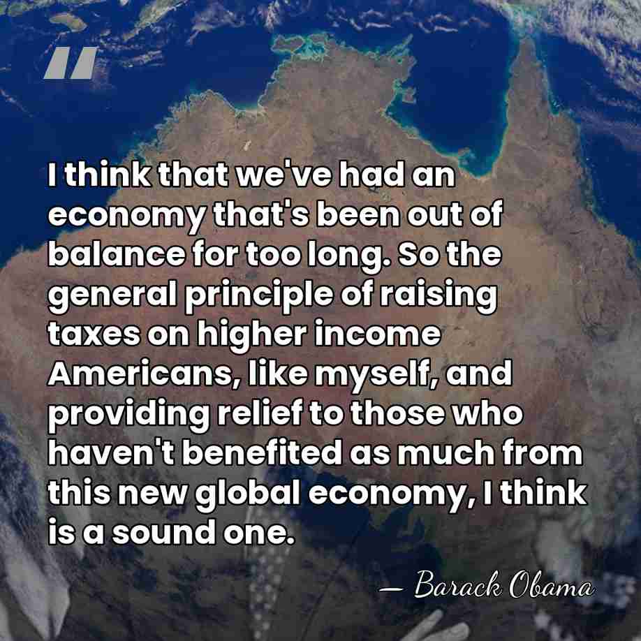 I think that we've had an economy that's been out of balance&hellip; - Barack Obama