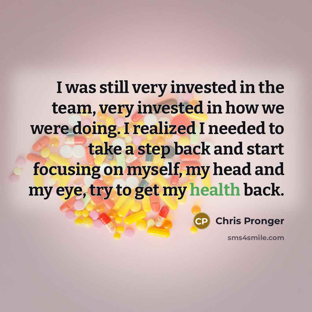 “I was still very invested in the team, very invested…” quote by Chris Pronger