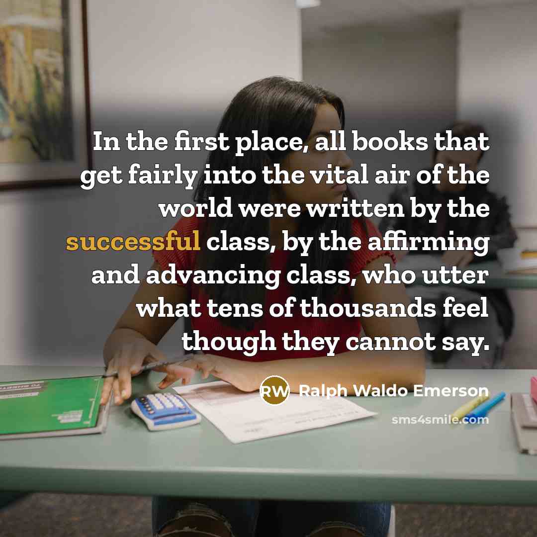 “In the first place, all books that get fairly into…” quote by Ralph Waldo Emerson