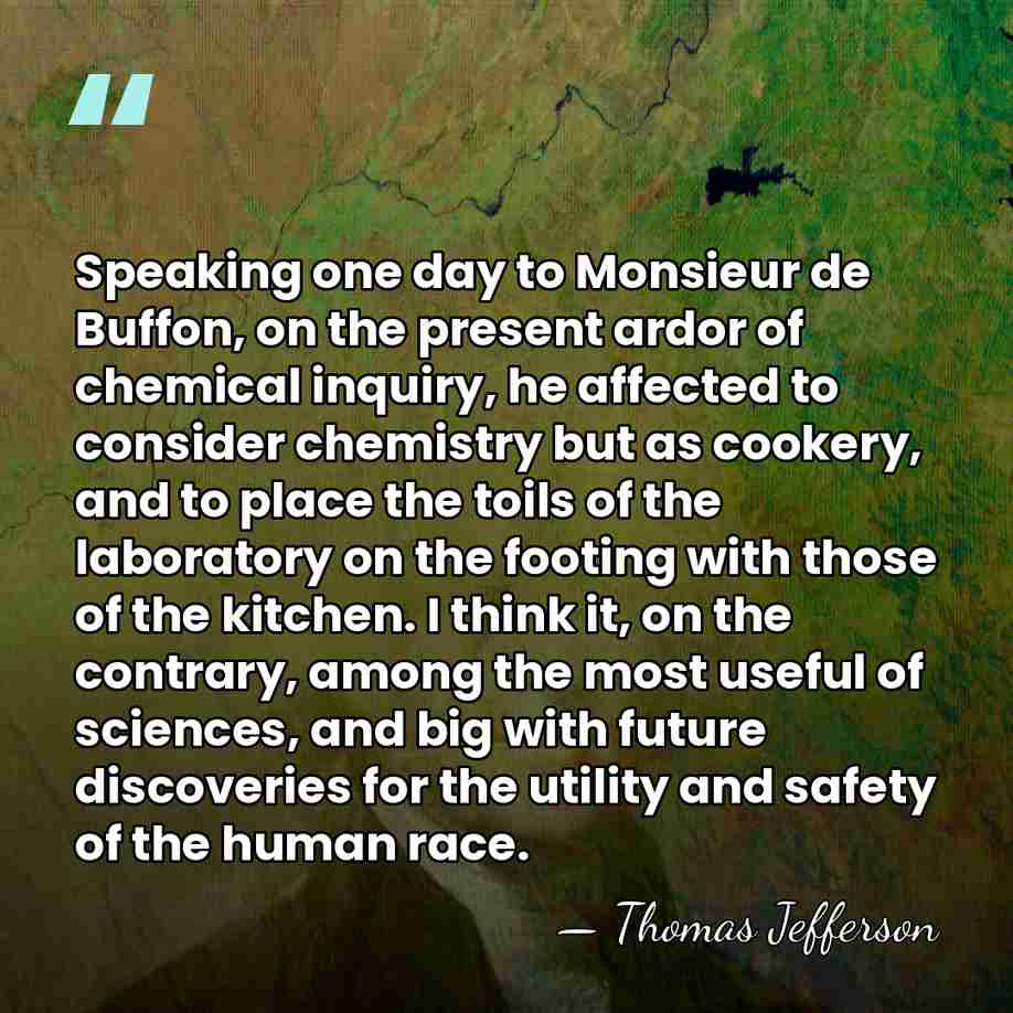 Speaking one day to Monsieur de Buffon, on the present ardor of&hellip; - Thomas Jefferson
