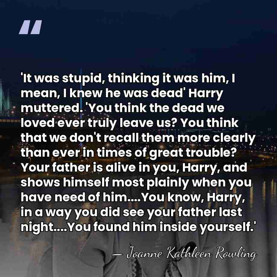 'It was stupid, thinking it was him, I mean, I knew he&hellip; - Joanne Kathleen Rowling