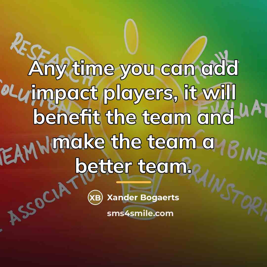 “Any time you can add impact players, it will benefit…” quote by Xander Bogaerts