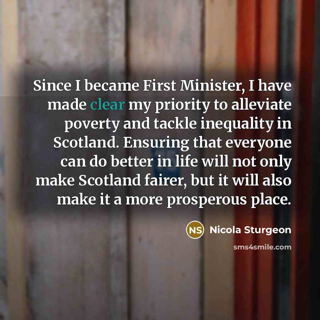 “Since I became First Minister, I have made clear my…” quote by Nicola Sturgeon