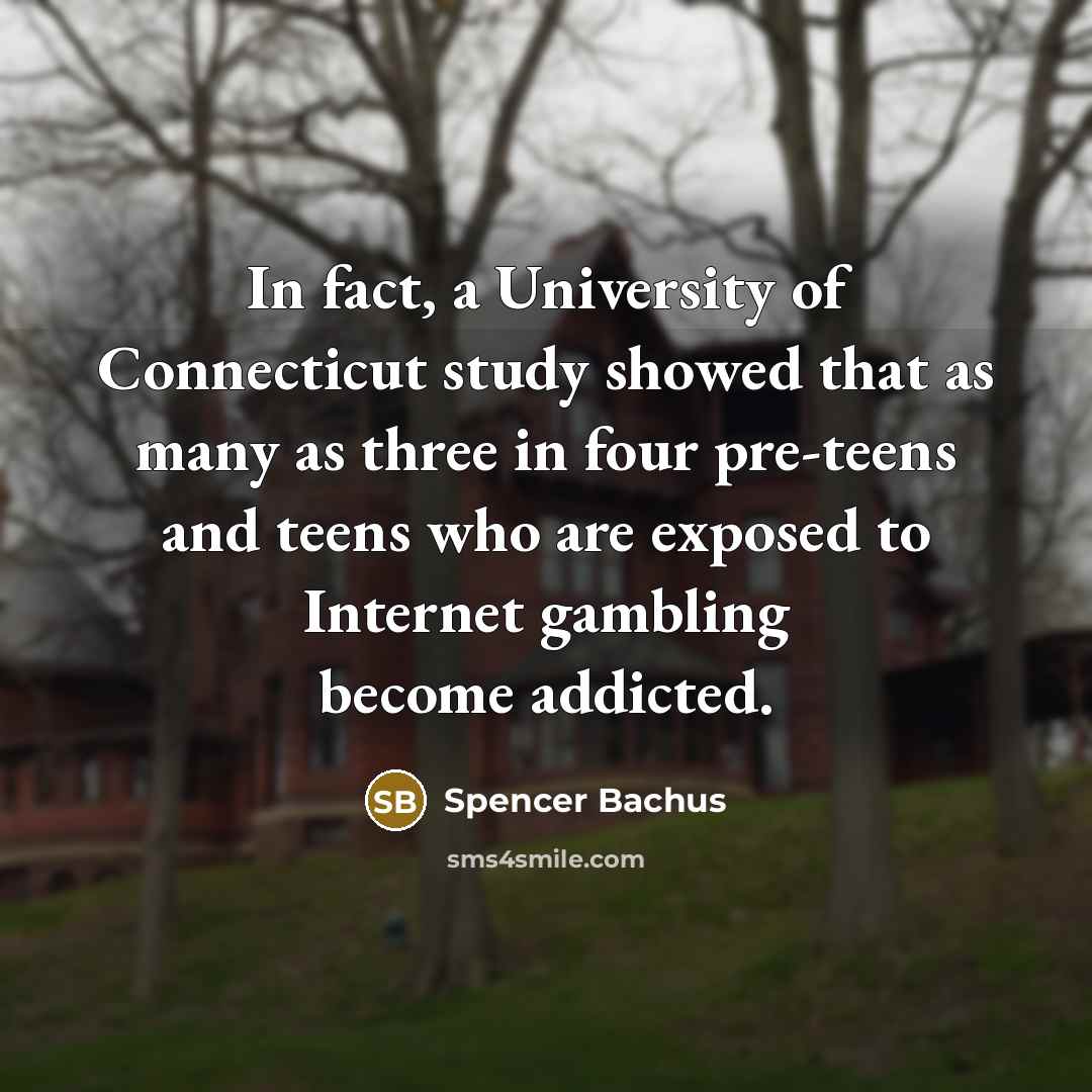 “In fact, a University of Connecticut study showed that as…” quote by Spencer Bachus