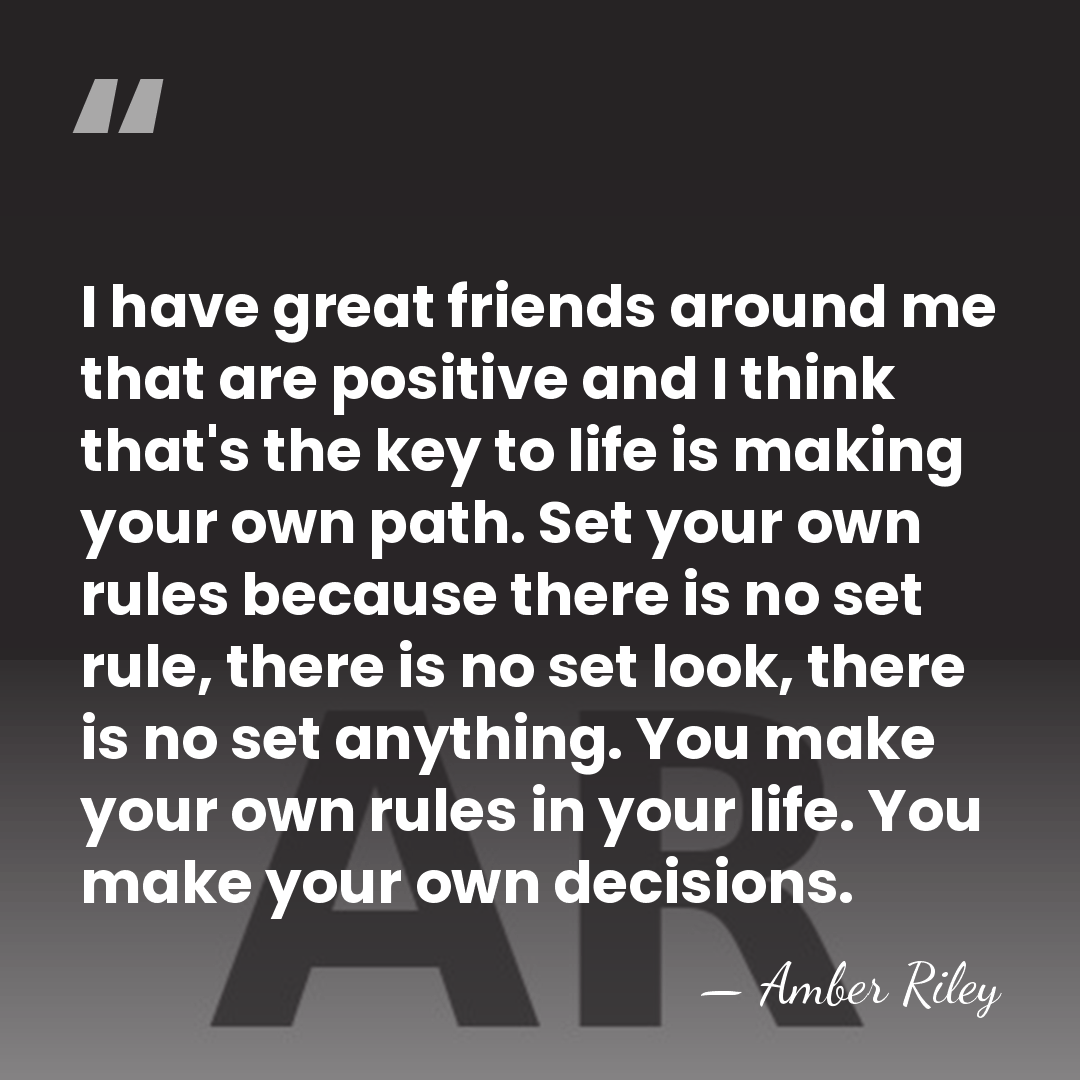 I have great friends around me that are positive and I think&hellip; - Amber Riley