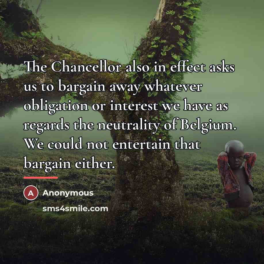 “The Chancellor also in effect asks us to bargain away…” quote by Anonymous